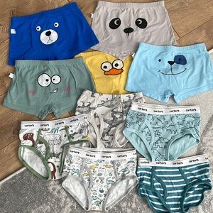 Lot of 10 pairs of boys underwear